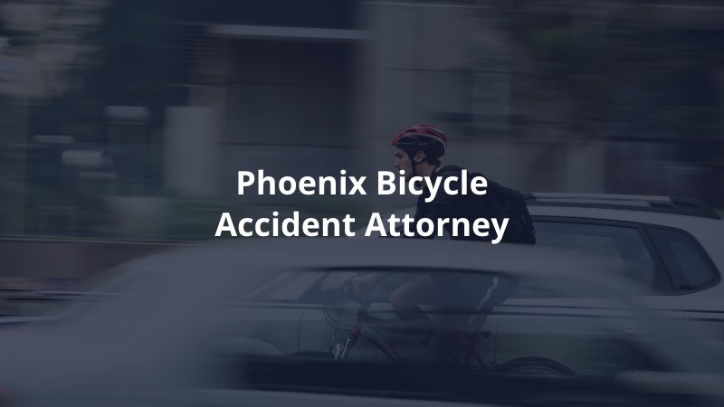 Phoenix bicycle accident lawyer